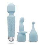 EasyToys - Wand Collection Mini Wand Vibrator - Blue