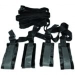 Sportsheets - S&M Bed Bondage Restraint Kit - Black