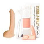 Clone-A-Willy - Vibrating Dildo Kit with Balls - Beige
