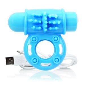 The Screaming O - Charged OWow Vibe Ring Blue