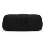 Happy Rabbit - LOVE Storage Zip Bag - Medium Black