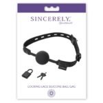 Sportsheets - Sincerely Locking Lace Silicone Ball Gag