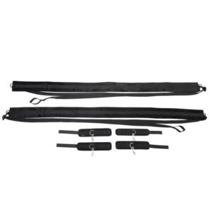 SPORTSHEETS - No Matter Where Bondage Restraint System - Black