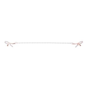 Sportsheets - Peaches â€˜n CreaMe Pearl Nipple Clamps - Cream