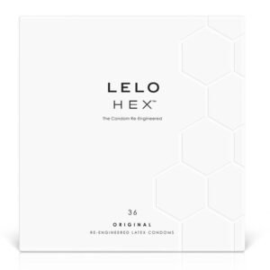 LELO HEX Condoms Original - 36 Condoms