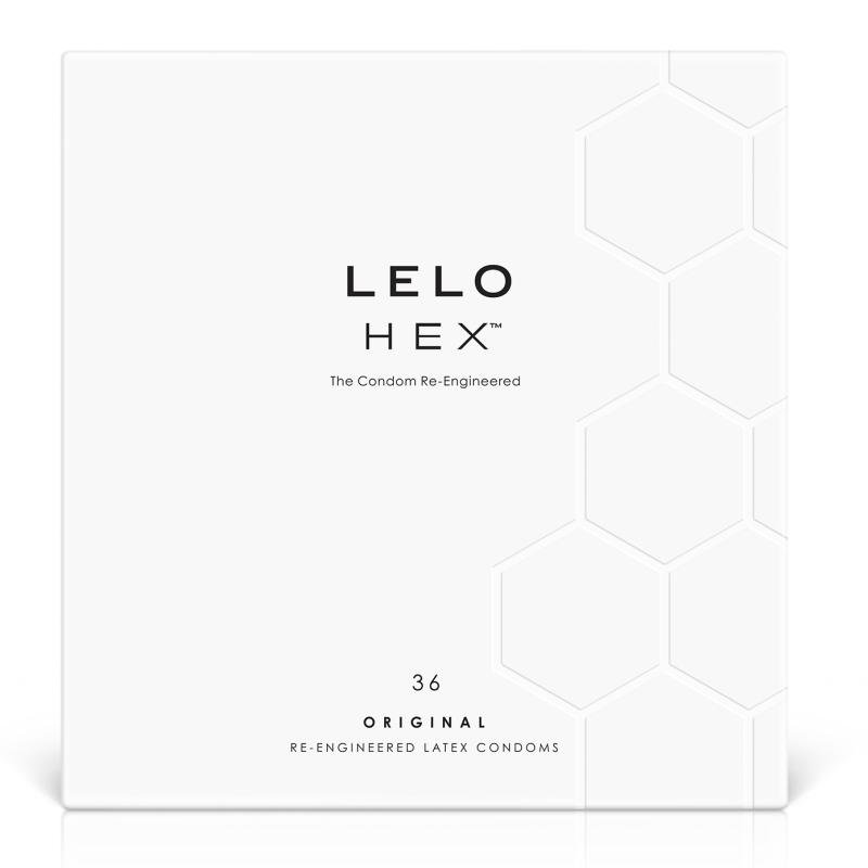LELO HEX Condoms Original - 36 Condoms