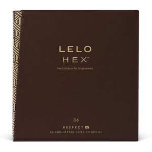 LELO HEX Respect XL - 36 Condoms