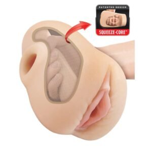 Pipedream - PDX Plus Pussy Pounder Squeeze Stroker - Beige