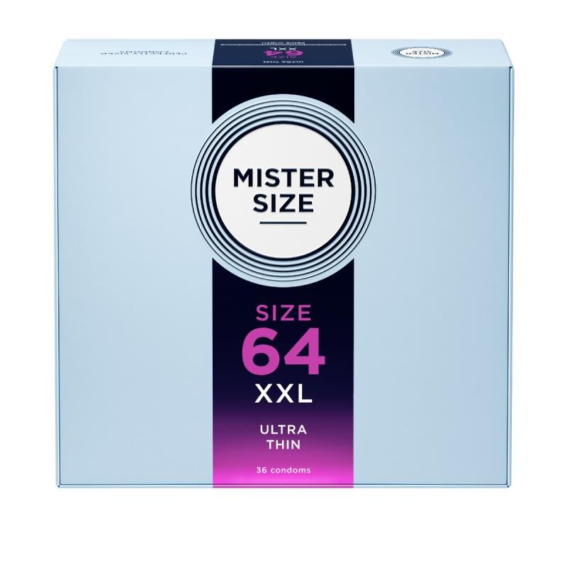 MISTER.SIZE - XXL Ultra Thin Condoms - 36 Pieces