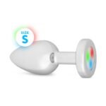 Easytoys Anal Collection - Butt Plug LED Small - Silver