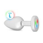 Easytoys Anal Collection - Butt Plug LED Large - Silver