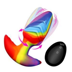 Bang! - Rotating and Vibrating Butt Plug - 9.9 cm