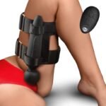 Master Series - Thunderstick Wand with Thigh Strap - Black