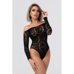 Christine - Seduction Lace & Mesh Bodysuit